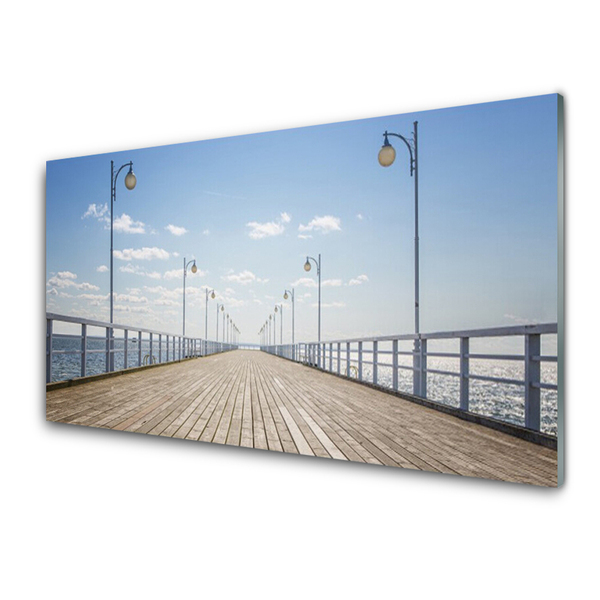 Panel nad blat kuchenny Molo Prowadzące W Nieznane