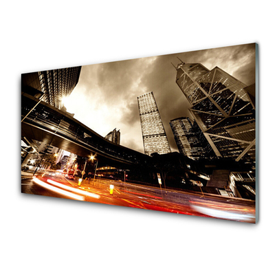 Panel Szklany Rytm Zabytkowego Miasta