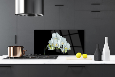 Szkło do Kuchni na Ścianę Pastelowa Kompozycja Florystyczna