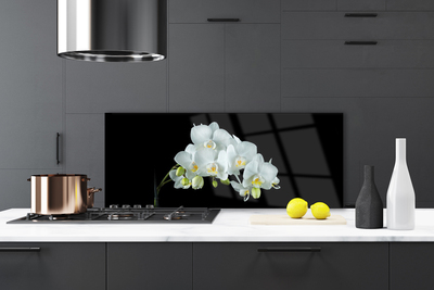 Szkło do Kuchni na Ścianę Pastelowa Kompozycja Florystyczna