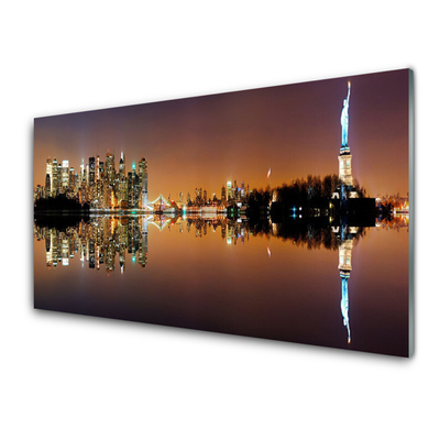 Panel Szklany Modernistyczny Akcent Graficzny