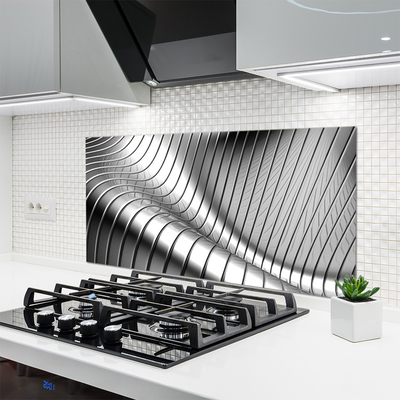 Dekor Szklany do Kuchni Innowacyjna Forma Abstrakcyjna