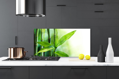 Szkło Ozdobne do Kuchni Egzotyczny Detal Liścia