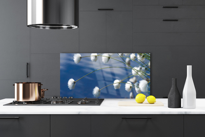 Panel Szklany do Kuchni Letnia Natura W Kwiatach