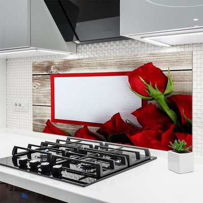Panel Szklany Bukiet Klasycznych Róż