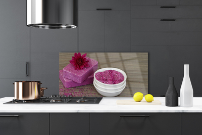 Panel Szklany Naturalna Kompozycja Spa Z Piaskiem