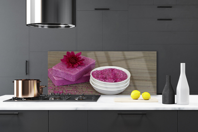 Panel Szklany Naturalna Kompozycja Spa Z Piaskiem