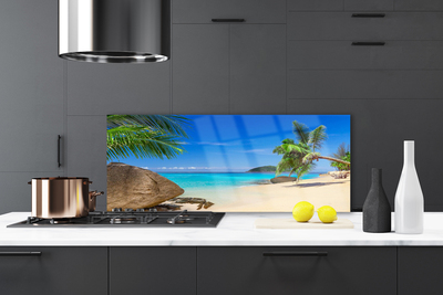 Panel nad blat kuchenny Piaszczysty Brzeg Oceanu