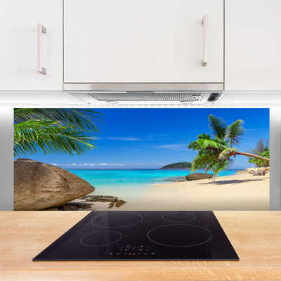 Panel nad blat kuchenny Piaszczysty Brzeg Oceanu