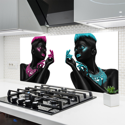 Panel Szklany Artystyczna Wizja Postaci