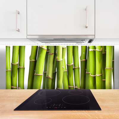Panel Szklany Bambus Roślina Przyroda