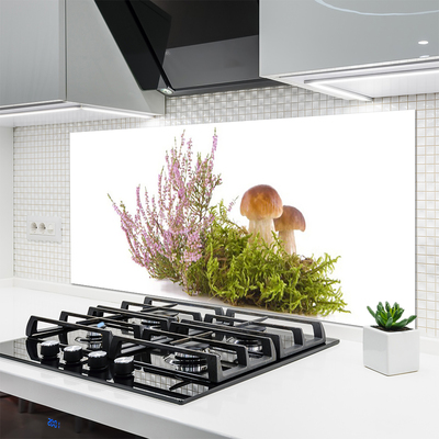 Panel Szklany do Kuchni Skarby Leśnego Poszycia