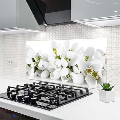 Szkło Dekoracyjne do Kuchni Romantyczny Akcent Kwiatowy