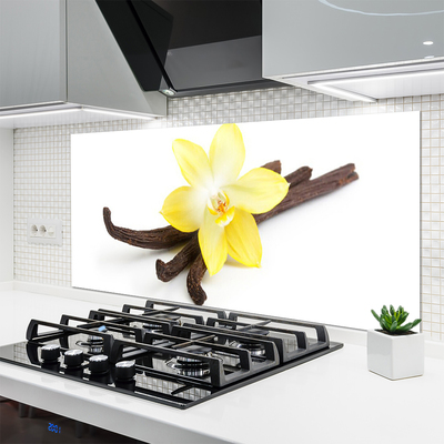 Szkło Dekoracyjne do Kuchni Egzotyczny Kwiat Wanilii