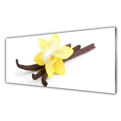 Szkło Dekoracyjne do Kuchni Egzotyczny Kwiat Wanilii