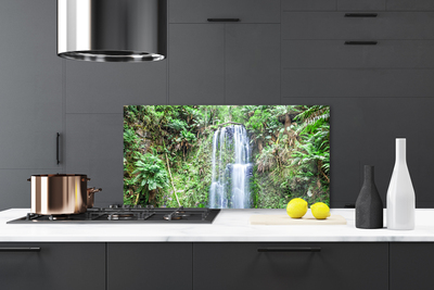 Szkło Ozdobne do Kuchni Wodospad w Objęciach Natury