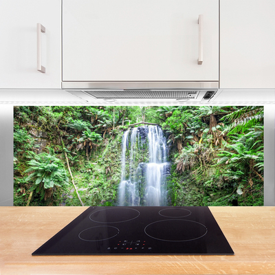 Szkło Ozdobne do Kuchni Wodospad w Objęciach Natury