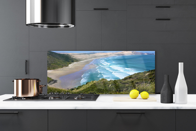 Panel Szklany Spokój Nadmorskiej Plaży