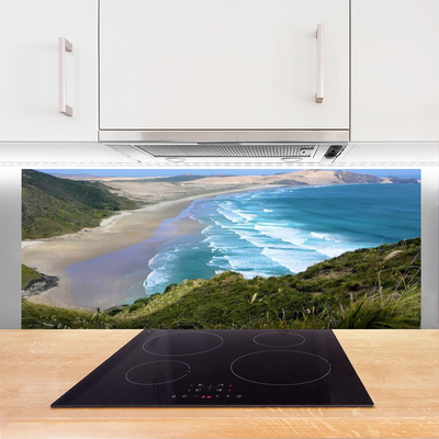 Panel Szklany Spokój Nadmorskiej Plaży