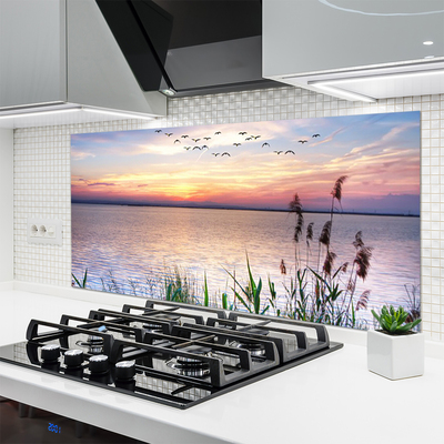 Panel Szklany Niebiański Spokój nad Morzem