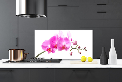 Szkło do Kuchni na Ścianę Harmonijny Bukiet Ścienny