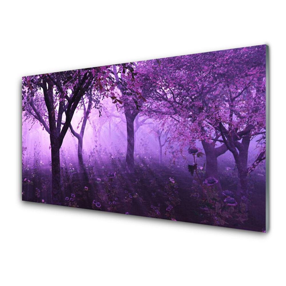 Panel Szklany Drzewa Roślina Natura