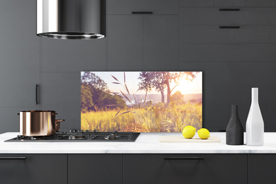 Panel nad blat kuchenny Spokój Zielonej Polany