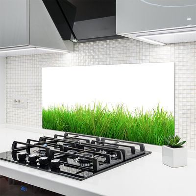 Panel Szklany Soczysta Zielona Trawa