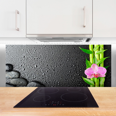 Panel Szklany Egzotyczny Pęd Bambusa