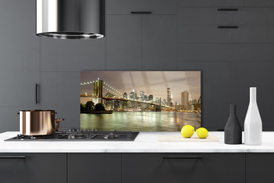 Szkło Dekoracyjne do Kuchni Światła Nocnego Mostu