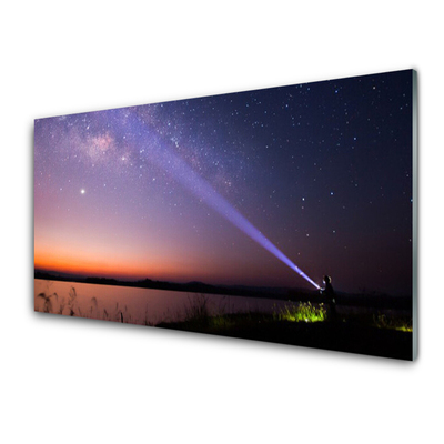 Szkło do Kuchni na Ścianę Magiczna Noc pod Gwiazdami