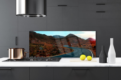 Panel Szklany Szlak przez Pustynne Góry