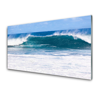 Panel Szklany Morze Fala Woda Ocean