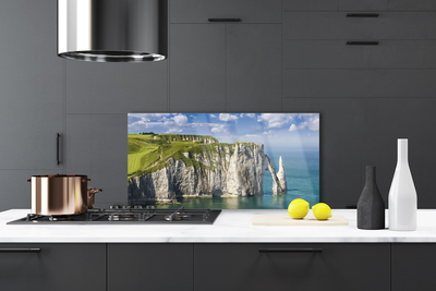 Panel nad blat kuchenny Majestatyczny Klif nad Morzem