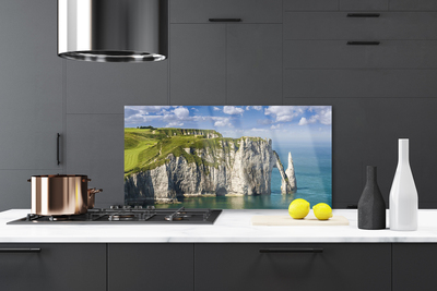 Panel nad blat kuchenny Majestatyczny Klif nad Morzem