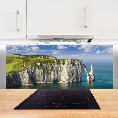 Panel nad blat kuchenny Majestatyczny Klif nad Morzem