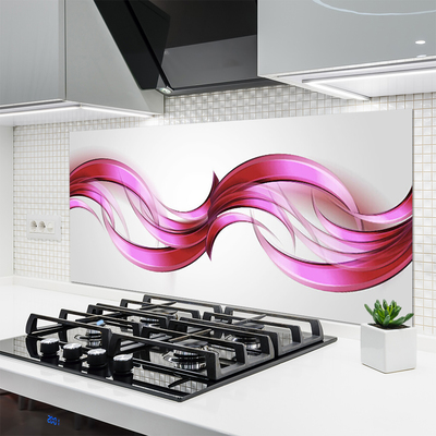 Panel nad blat kuchenny Płynna Geometria Abstrakcji