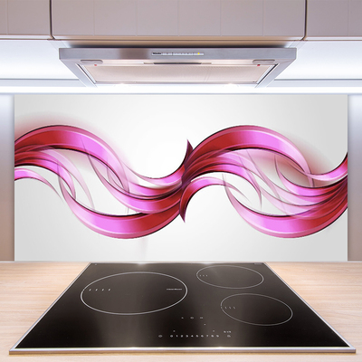 Panel nad blat kuchenny Płynna Geometria Abstrakcji