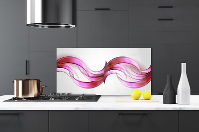 Panel nad blat kuchenny Płynna Geometria Abstrakcji