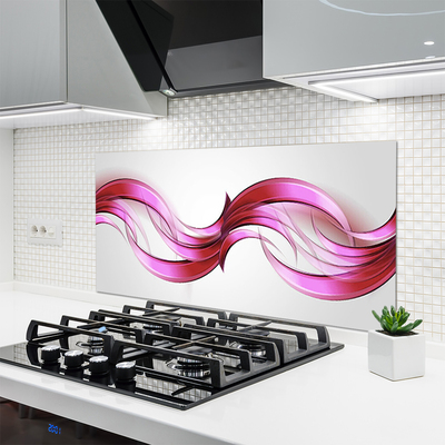 Panel nad blat kuchenny Płynna Geometria Abstrakcji