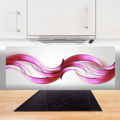 Panel nad blat kuchenny Płynna Geometria Abstrakcji