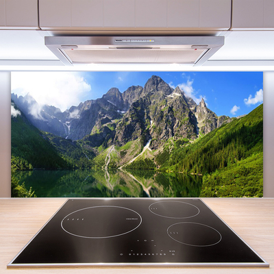 Panel Szklany Majestat Tatr: Morskie Oko