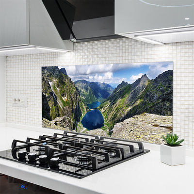 Panel Szklany Panorama Alpejskich Szczytów