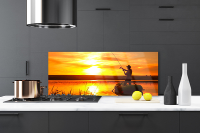 Panel Szklany Spokojny Wieczór nad Jeziorem