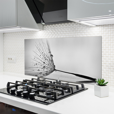 Szkło Ozdobne do Kuchni Taniec Nasion Dmuchawca na Wietrze