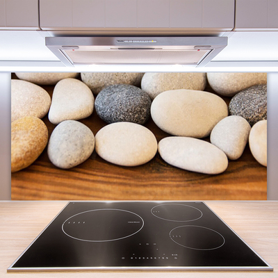 Panel nad blat kuchenny Kompozycja Polerowanych Kamieni