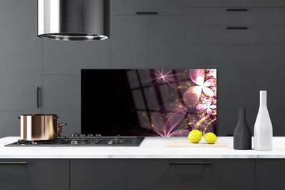 Panel nad blat kuchenny Malarska Impresja Kwiatowa