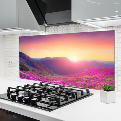 Panel nad blat kuchenny Panorama Słonecznych Szczytów