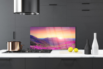 Panel nad blat kuchenny Panorama Słonecznych Szczytów