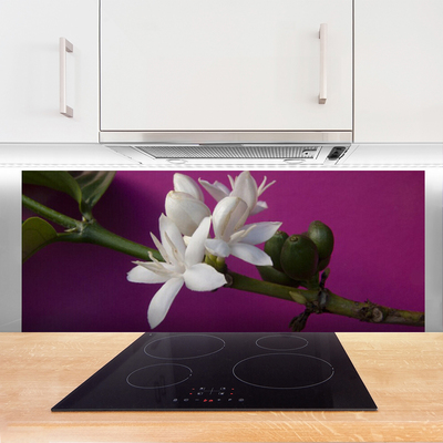 Panel nad blat kuchenny Rozkwitająca Flora Botaniczna